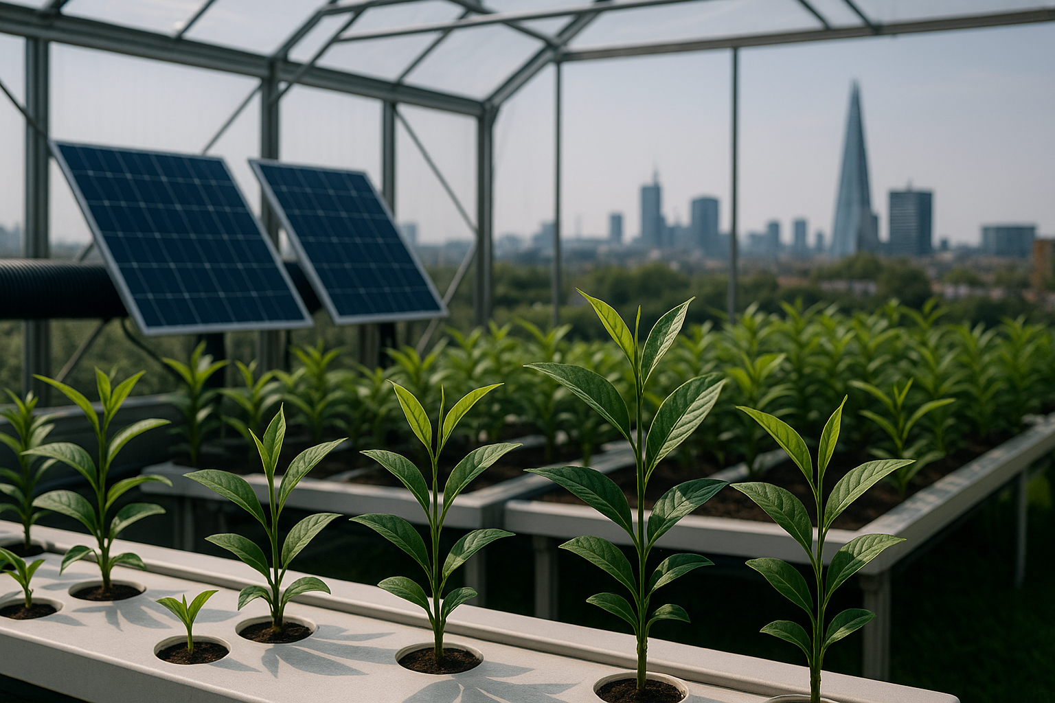 Urban tea garden project